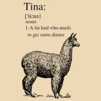 Tina You Fat Lard Come Get Some Dinner Funny Zip Tote Bag