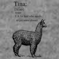 Tina You Fat Lard Come Get Some Dinner Funny 7-Panel Snapback Hat