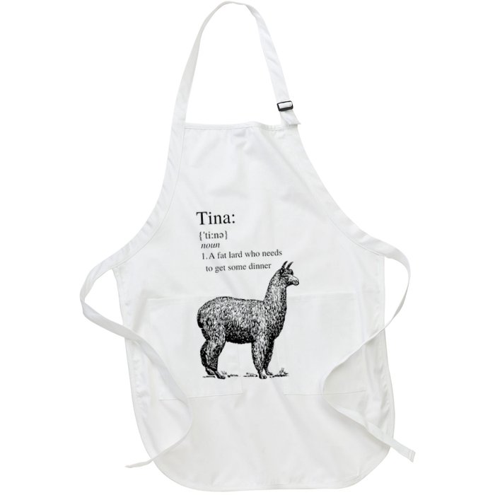 Tina You Fat Lard Come Get Some Dinner Funny Apron