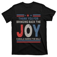 Thank You For Bringing Back The Joy Kamala Harris Tim Walz T-Shirt