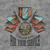 Thank You For Your Service Veteran Toddler Hoodie