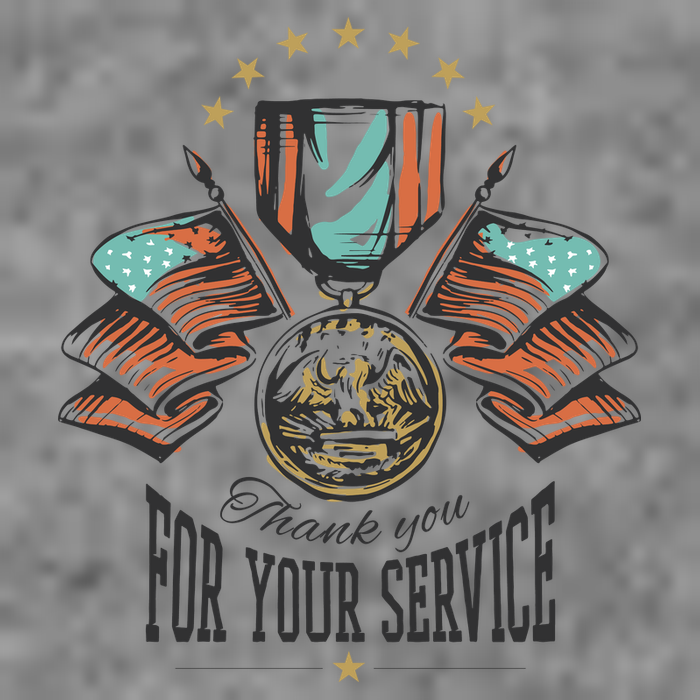 Thank You For Your Service Veteran Toddler Hoodie
