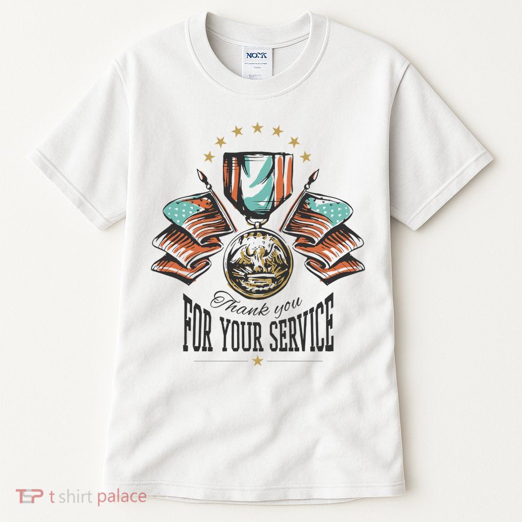 Thank You For Your Service Veteran Tall T-Shirt
