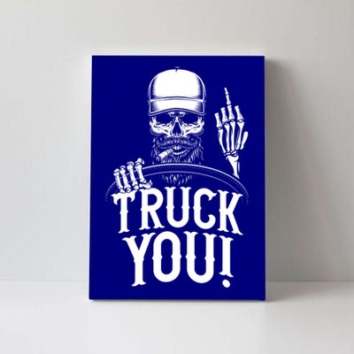 Truck You! Funny Truck Driver Great Gift Canvas