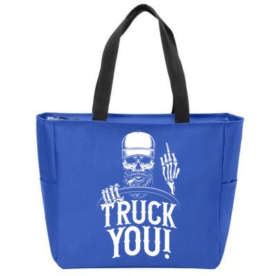 Truck You! Funny Truck Driver Great Gift Zip Tote Bag