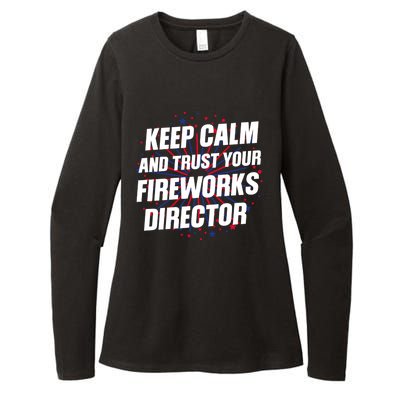 Trust Your Fireworks Director Firework Director Gift Womens CVC Long Sleeve Shirt