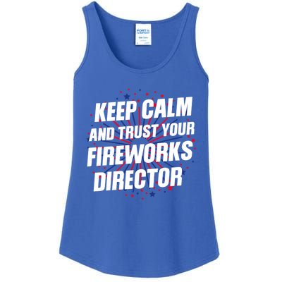 Trust Your Fireworks Director Firework Director Gift Ladies Essential Tank