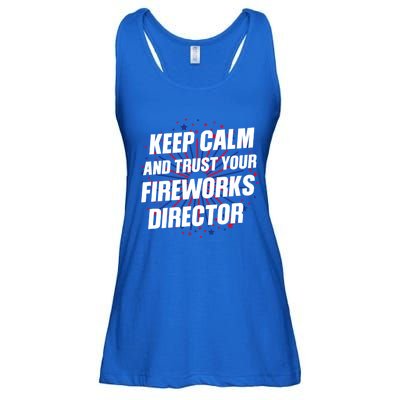 Trust Your Fireworks Director Firework Director Gift Ladies Essential Flowy Tank