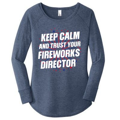 Trust Your Fireworks Director Firework Director Gift Women's Perfect Tri Tunic Long Sleeve Shirt