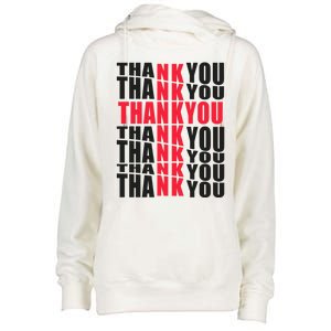 Thank You God Thank Jesus Proud Christian Always Grateful Gift Womens Funnel Neck Pullover Hood