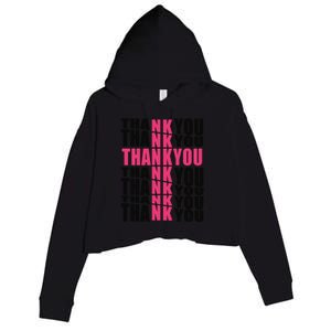 Thank You God Thank Jesus Proud Christian Always Grateful Meaningful Gift Crop Fleece Hoodie