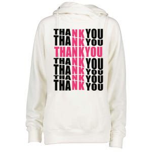 Thank You God Thank Jesus Proud Christian Always Grateful Meaningful Gift Womens Funnel Neck Pullover Hood