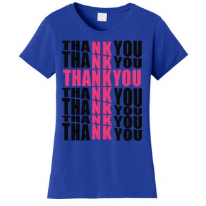 Thank You God Thank Jesus Proud Christian Always Grateful Meaningful Gift Women's T-Shirt