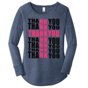 Thank You God Thank Jesus Proud Christian Always Grateful Meaningful Gift Women's Perfect Tri Tunic Long Sleeve Shirt