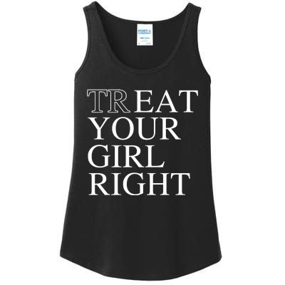 Treat Your Girl Right Eat Your Girl Right Ladies Essential Tank