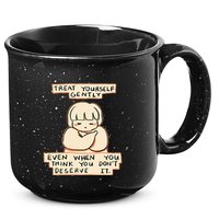 Treat Yourself Gently Even When You Think You 15oz Campfire Ceramic Mug