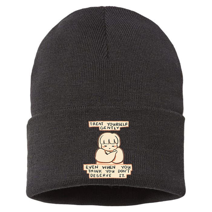 Treat Yourself Gently Even When You Think You Sustainable Knit Beanie