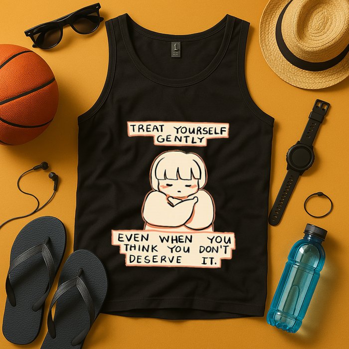 Treat Yourself Gently Even When You Think You Tank Top
