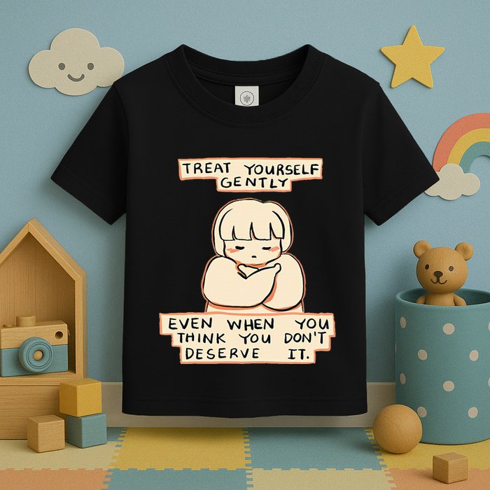 Treat Yourself Gently Even When You Think You Toddler T-Shirt
