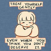 Treat Yourself Gently Even When You Think You Garment-Dyed Sweatshirt
