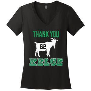 Thank You Goat K.E.L.C.E 62 Jason K.E.L.C.E Women's V-Neck T-Shirt