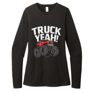 Truck Yeah Gift Womens CVC Long Sleeve Shirt