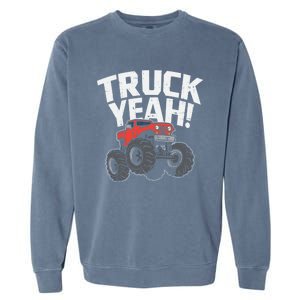 Truck Yeah Gift Garment-Dyed Sweatshirt