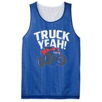 Truck Yeah Gift Mesh Reversible Basketball Jersey Tank