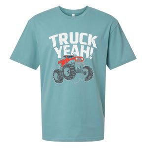 Truck Yeah Gift Sueded Cloud Jersey T-Shirt