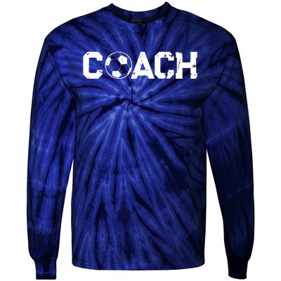 Thank You Gifts Head Assistant Instructional Soccer Coach Tie-Dye Long Sleeve Shirt