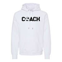 Thank You Gifts Head Assistant Instructional Soccer Coach Premium Hoodie