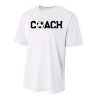 Thank You Gifts Head Assistant Instructional Soccer Coach Performance Sprint T-Shirt