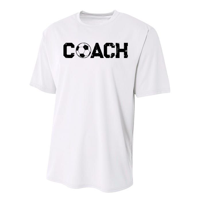 Thank You Gifts Head Assistant Instructional Soccer Coach Performance Sprint T-Shirt