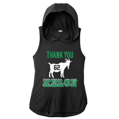 Thank You Goat K.E.L.C.E. 62 Jason K.E.L.C.E Ladies PosiCharge Tri-Blend Wicking Draft Hoodie Tank