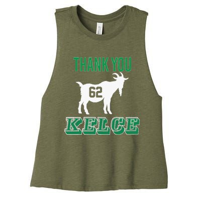 Thank You Goat K.E.L.C.E. 62 Jason K.E.L.C.E Women's Racerback Cropped Tank