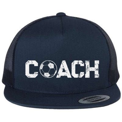 Thank You Gifts Head Assistant Instructional Soccer Coach Flat Bill Trucker Hat