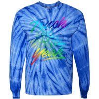 Truck Yeah Gift Semi Truck Driver Big Rig Trucking Trucker Great Gift Tie-Dye Long Sleeve Shirt