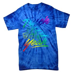 Truck Yeah Gift Semi Truck Driver Big Rig Trucking Trucker Great Gift Tie-Dye T-Shirt