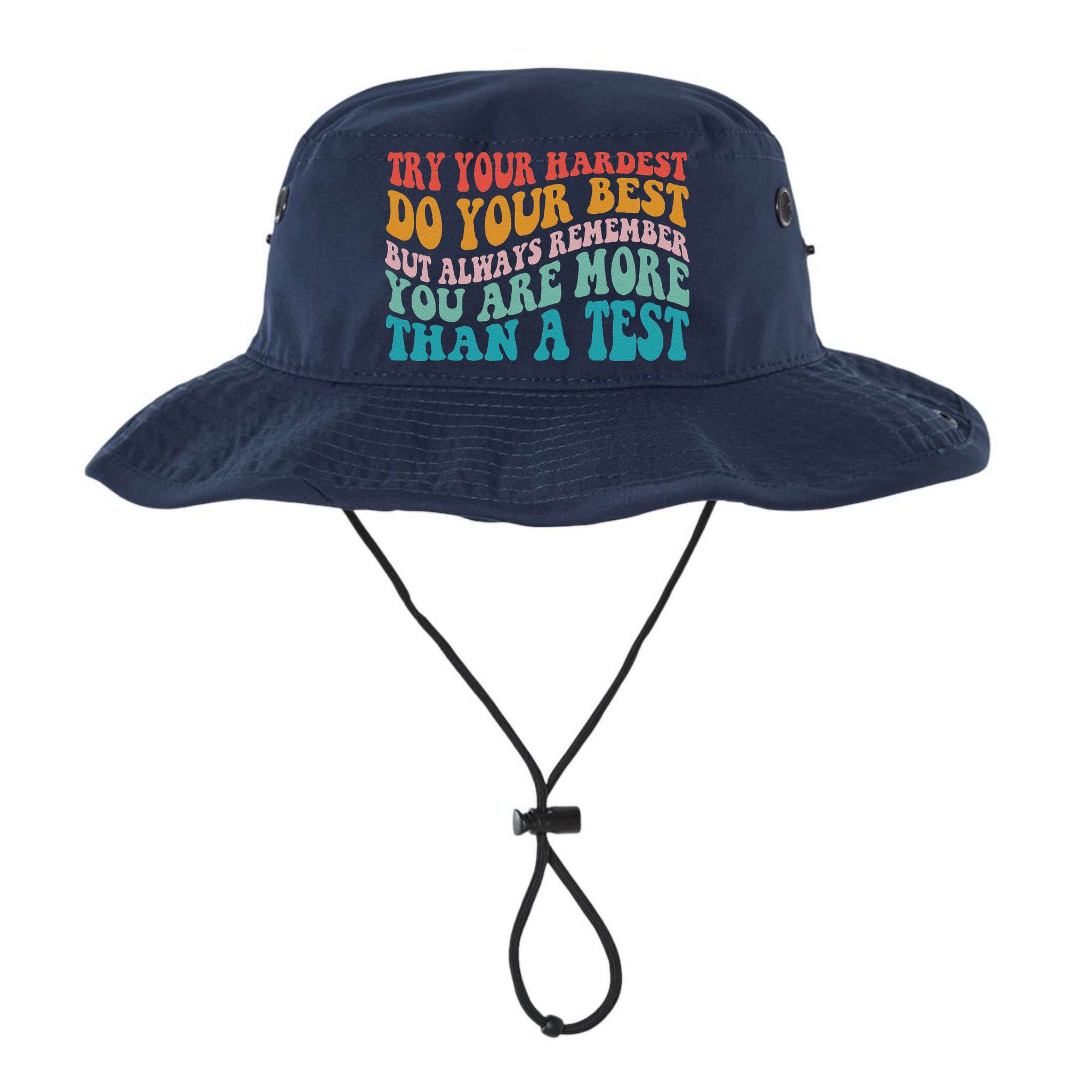 Try Your Hardest Do Your Best Teacher Te Day Bucket Hat