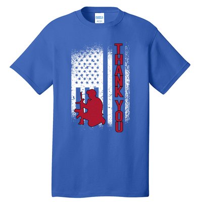 Thank You Honor The Soldiers Memorial Day Funny Gift Tall T-Shirt