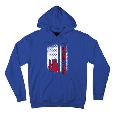 Thank You Honor The Soldiers Memorial Day Funny Gift Tall Hoodie