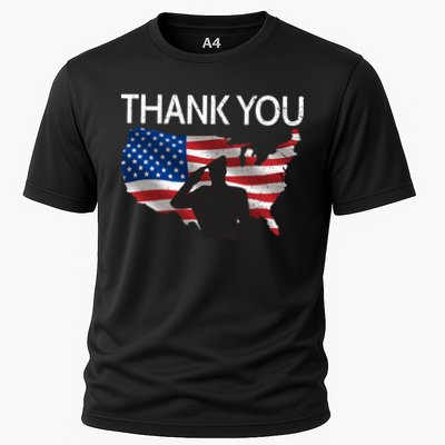 Thank You Honor The Soldiers Salute Memorial Day Gift Performance Shirt