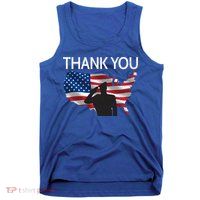 Thank You Honor The Soldiers Salute Memorial Day Gift Tank Top