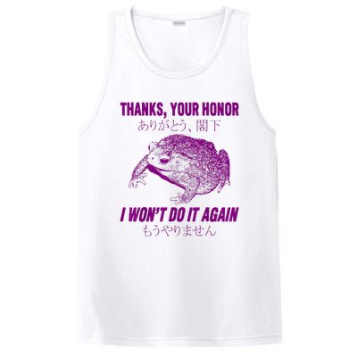 Thanks Your Honor I WonT Do It Again Frog PosiCharge Competitor Tank