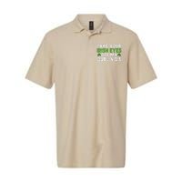 Take Your Irish Eyes Off My Dublin D's Gift Softstyle Adult Sport Polo