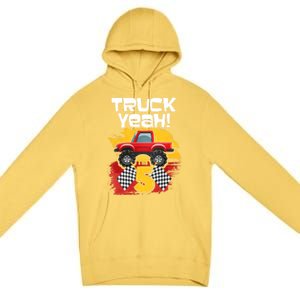 Truck Yeah Im 5 Funny Gift Premium Pullover Hoodie