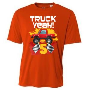 Truck Yeah Im 5 Funny Gift Cooling Performance Crew T-Shirt