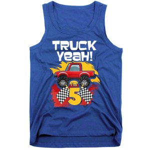 Truck Yeah Im 5 Funny Gift Tank Top