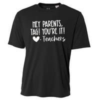 Tag YouRe It Dear Parents Cooling Performance Crew T-Shirt