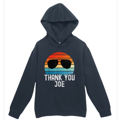 Thank You Joe Biden Thank You Joe President Sunglasses Retro Urban Pullover Hoodie